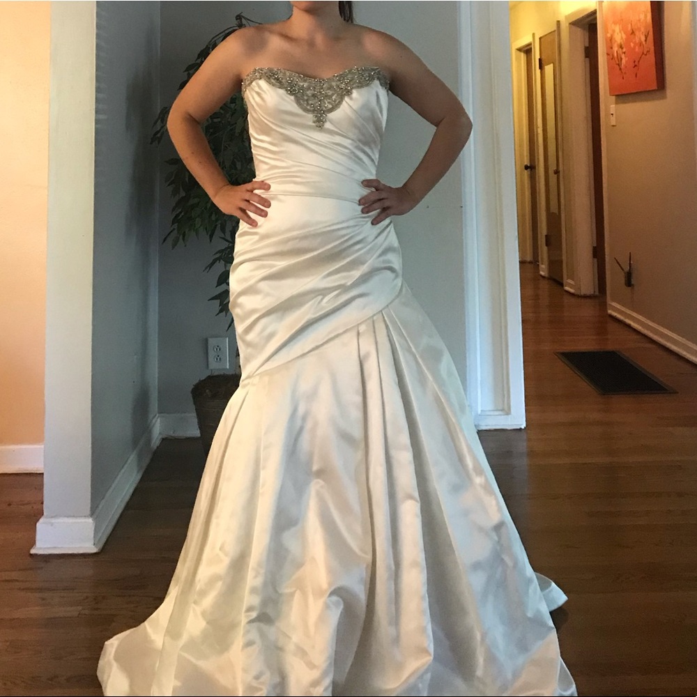 Satin Wedding Dress